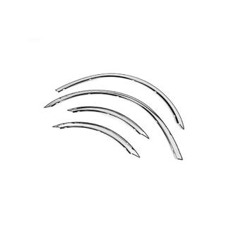 Allargatori passaruota (4 pz, acciaio inox) Mercedes Viano 2004-2014 foto 2