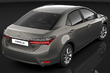 Panoramica della popolare berlina Toyota Corolla foto 4