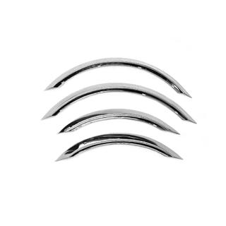 Allargatori passaruota (4 pz, acciaio inox) Mercedes C-class W202 1993-2001 foto 2