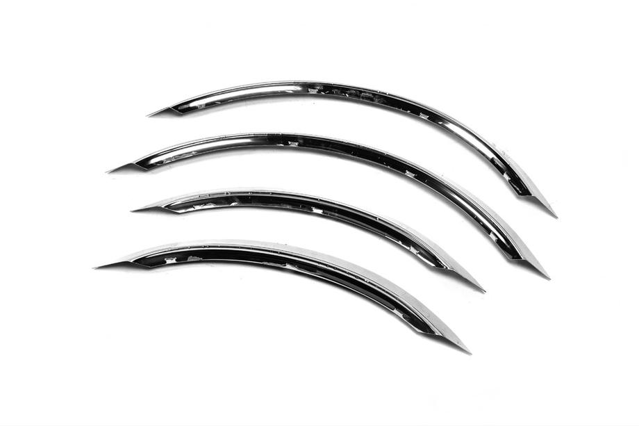 Mercedes C-class W202 1993-2001 Allargatori passaruota (4 pz, acciaio inox) Foto 3