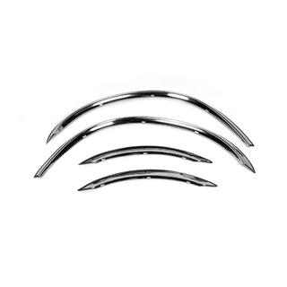 Allargatori passaruota (4 pz, acciaio inox) Mercedes C-class W203 2000-2007 foto 2