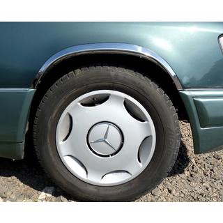 Cornici passaruota 1989-1995 (4 pz, acciaio inox) Mercedes E-сlass W124 1984–1997 foto 2