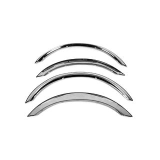 Copriruota parafango (Short/Long, 4 pz, acciaio inox) Mercedes S-сlass W140 1991-1998 foto 3