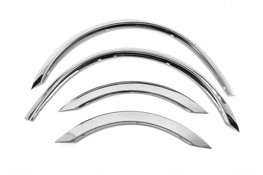 Mercedes S-class W220 1998-2005 Allargatori passaruota (4 pz, acciaio inox) Foto 3