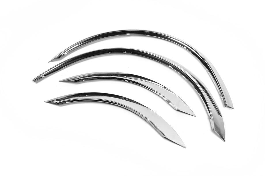 Mercedes S-class W220 1998-2005 Allargatori passaruota (4 pz, acciaio inox) Foto 4
