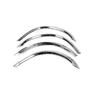 Allargatori passaruota (4 pz, acciaio inox) Mercedes ML W163 1997-2005 foto 2