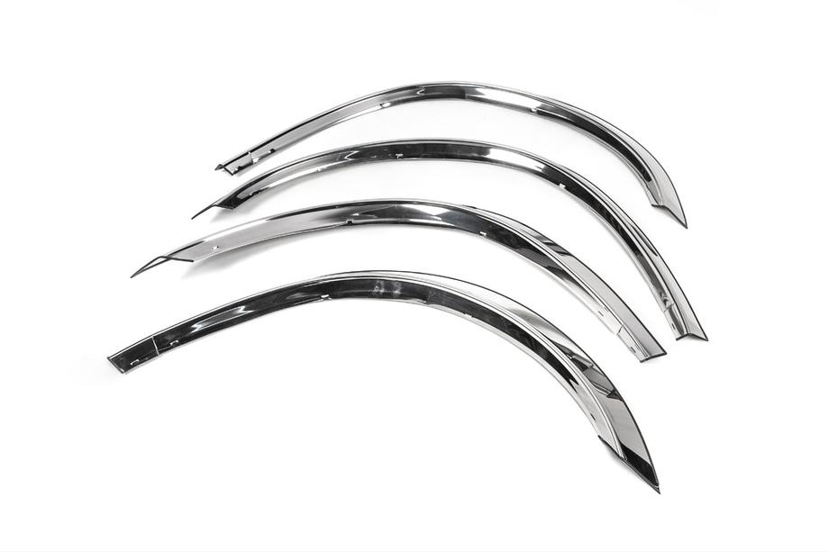 Mercedes ML W163 1997-2005 Allargatori passaruota (4 pz, acciaio inox) Foto 3