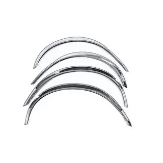 Bordini passaruota in acciaio inox (4 pz) Mercedes W116 1972-1980 foto 4