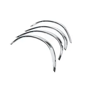 Bordini passaruota in acciaio inox (4 pz) Mercedes W116 1972-1980 foto 2