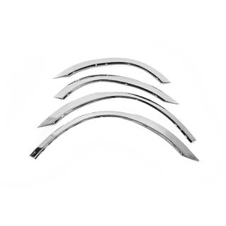 Allargatori passaruota (4 pz, acciaio inox) Mitsubishi Outlander 2001-2006 foto 2