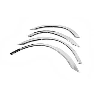 Allargatori passaruota (4 pz, acciaio inox) Mitsubishi Outlander 2001-2006 foto 3