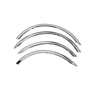 Allargatori passaruota (4 pz, acciaio inox) Nissan Primera P12 2002–2007 foto 3