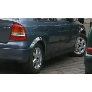 Allargatori passaruota (4 pz, acciaio inox) Opel Astra G classic 1998-2012 foto 2