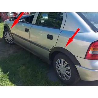 Allargatori passaruota (SD/HB) (4 pz, neri)