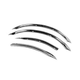 Allargatori passaruota (4 pz, acciaio inox) Opel Omega B 1994-2003 foto 3
