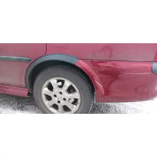 Allargatori passaruota (4 pz, neri) Opel Vectra B 1995-2002 foto 4