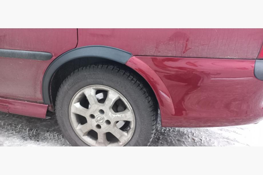 Opel Vectra B 1995-2002 Allargatori passaruota (4 pz, neri) Foto 4