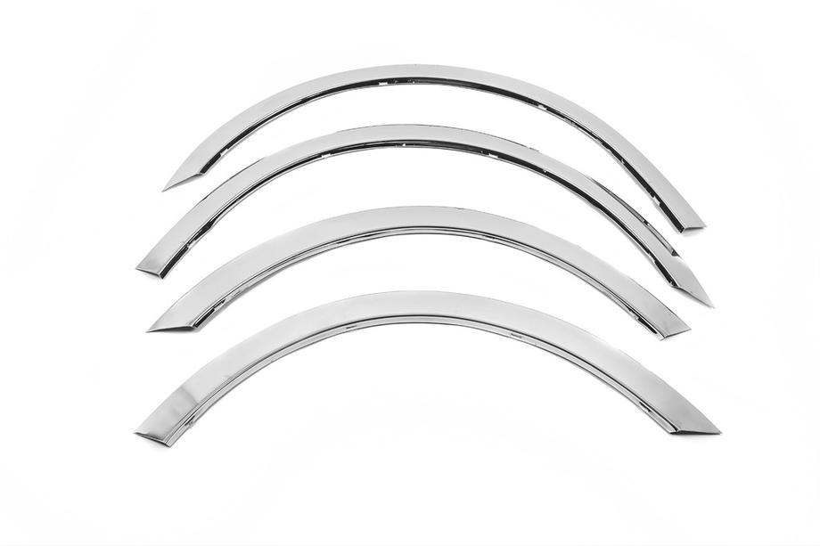 Peugeot 407 2004-2011 Bordini passaruota (2004-2008, 4 pz, acciaio inox) Foto 3