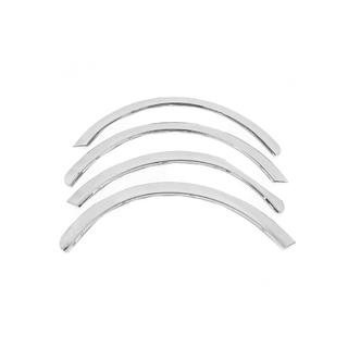 Allargatori passaruota (4 pz, acciaio inox) Renault Kangoo 1998-2008 foto 2