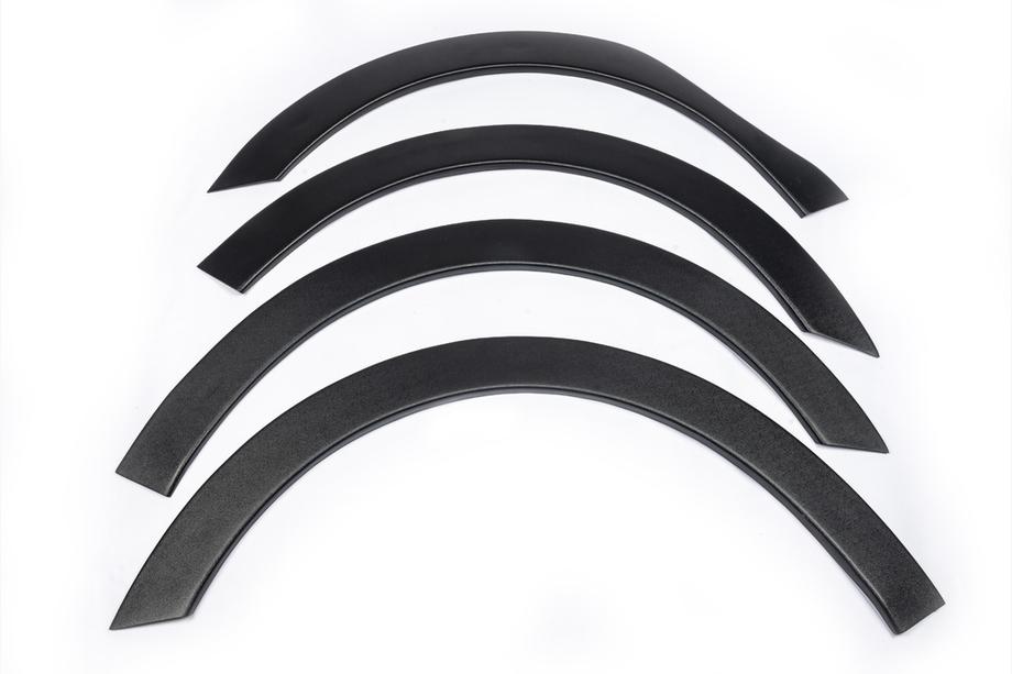 Renault Kangoo 2008–2020 Allargatori passaruota (4 pz, neri) 2012-2019, Metallo Foto 3