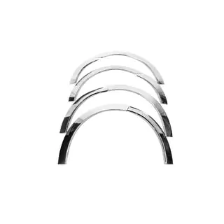 Copriruota parafanghi (8 pz, acciaio inox) foto 2