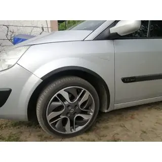 Allargatori passaruota (4 pz, neri)