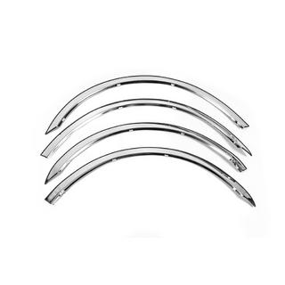 Allargatori passaruota (4 pz, acciaio inox) Skoda Octavia II A5 2006-2010 foto 2