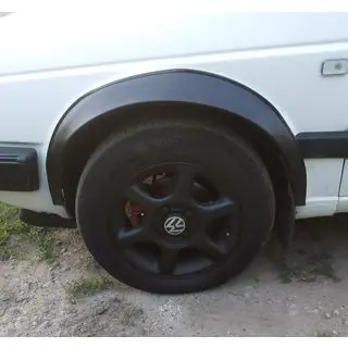 Allargatori passaruota (4 pz, neri)