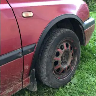 Allargatori passaruota (4 pz, neri)