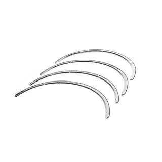 Allargatori passaruota (4 pz, acciaio inox) foto 3