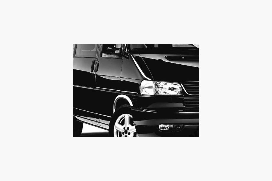 Volkswagen T4 Caravelle/Multivan 1990–2003 Allargatori passaruota (4 pz, acciaio inox) Foto 3