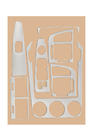 Kia Cerato 1 2004-2009 Rivestimento cruscotto 2004-2006 (HB) Alluminio foto 2