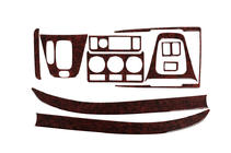 Land Rover Freelander I 1997-2006 Kit rivestimenti cruscotto (2000-2003, 10 pezzi) Alluminio foto 1