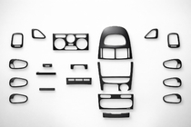 Mitsubishi Carisma 1995-2004 Coperture Cruscotto (1995-1999) Legno foto 1