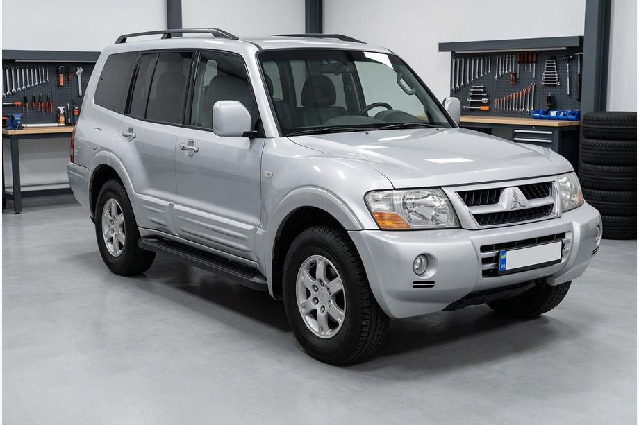 Mitsubishi Pajero Wagon III 1999-2006 Pedane Laterali Allmond Black (2 pz, Alluminio) Foto 1