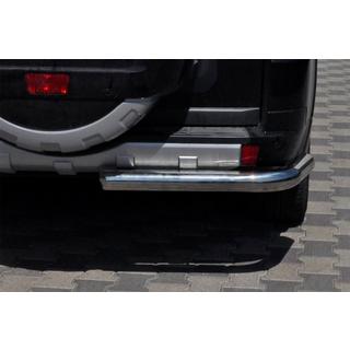 Barra Posteriore AK003 (Acciaio Inox) Mitsubishi Pajero Wagon III 1999-2006 foto 2