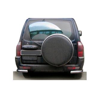 Barra Posteriore AK003 (Acciaio Inox) Mitsubishi Pajero Wagon III 1999-2006 foto 1
