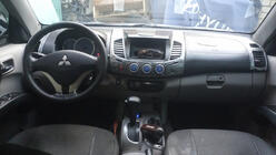 Mitsubishi L200 2006-2015 Kit rivestimenti cruscotto (11 pezzi) Alluminio foto 4