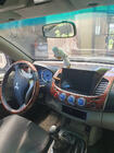 Mitsubishi L200 2006-2015 Kit rivestimenti cruscotto (11 pezzi) Alluminio foto 11