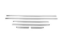 BMW 3 Series E46 1998-2006 Modanature Porte Cromate Acciaio Inox foto 2