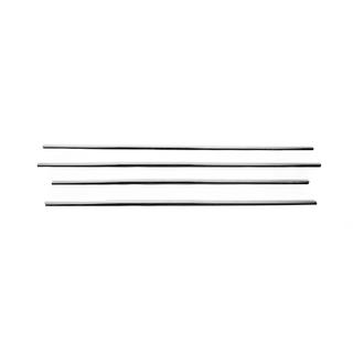 Cornici finestrini acciaio inox BMW 3 Series E46 1998-2006 foto 3