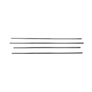 Cornici finestrini acciaio inox BMW 3 Series E46 1998-2006 foto 3