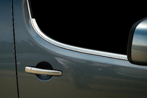 Citroen Berlingo 2008-2018 Cornici Finestrini in Acciaio Inox foto 4