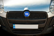 Fiat Emblema (blu, autoadesivo) 95 mm foto 2