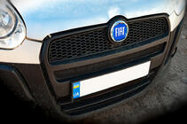 Fiat Emblema (blu, autoadesivo) 95 mm foto 3