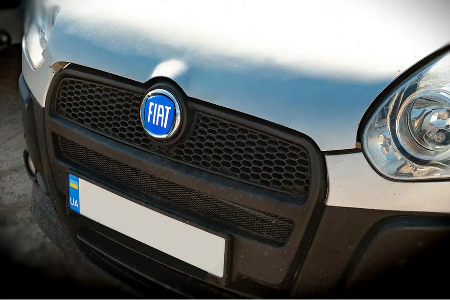 Fiat Emblema (blu, autoadesivo) Foto 1
