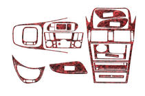 Nissan Almera N16 2000-2006 Coperture cruscotto (03-06) Alluminio foto 1