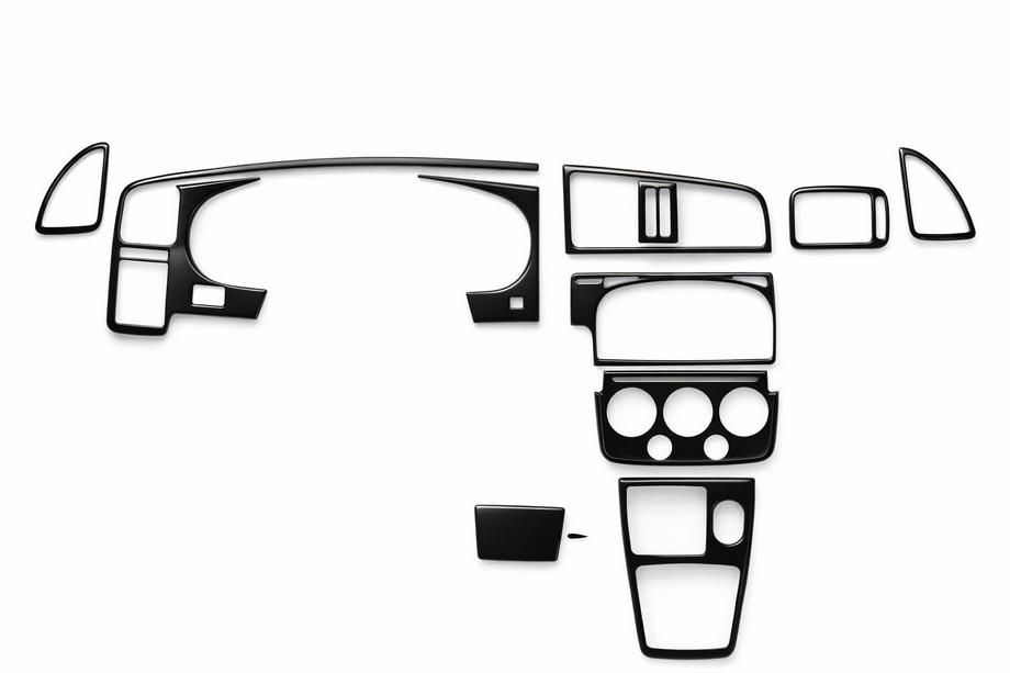 Nissan Primera P11 1996-2002 Coperture cruscotto (1999-2001) Alluminio Image