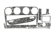 Opel Omega B 1994-2003 Coperture cruscotto (1993-1999) Alluminio foto 1
