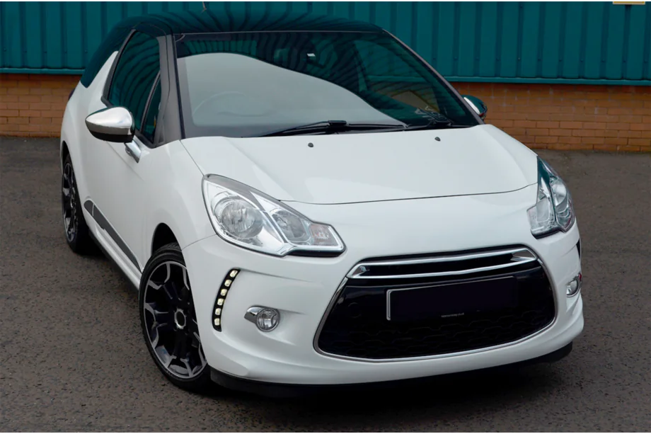 Citroen C-3 2009–2016 Coperture Specchietti (2 pz, Acciaio Inox) Image